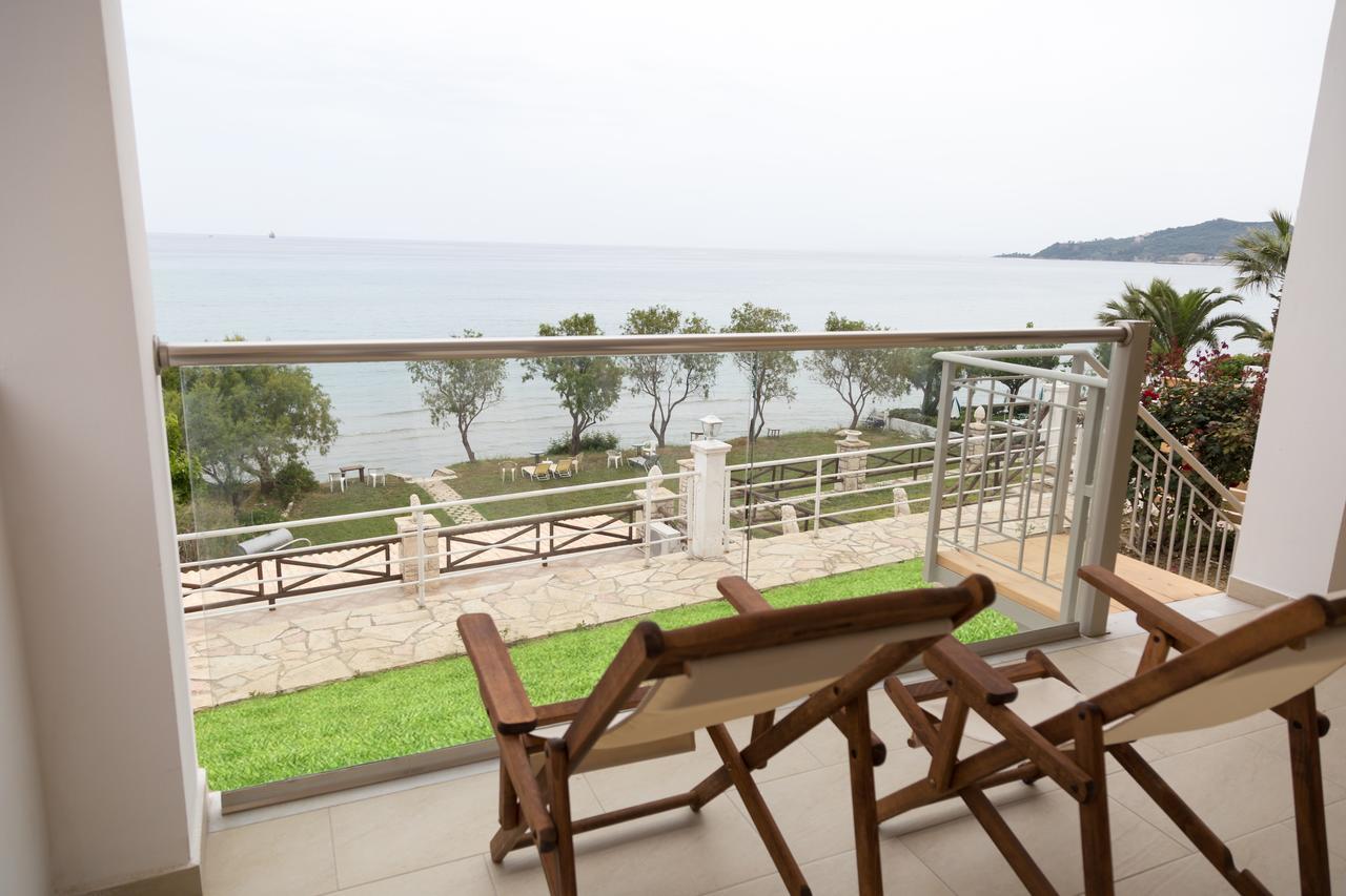 Laura Beach House Alykes  Buitenkant foto